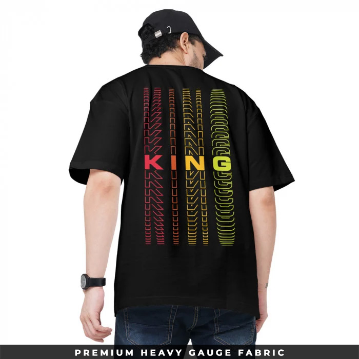 KING: Stacked Oversized T-shirt